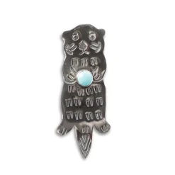 Munqa Pin Badge Sea Otter