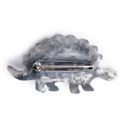 Munqa Stegosaurus Turquoise Broach