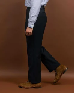 NEAT Back Satin Gabardine Standard Type 1 Navy