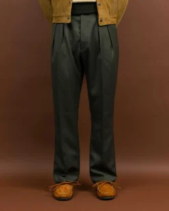 NEAT Back Satin Gabardine Standard Type 1 Olive