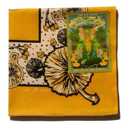 One Ear Brand Sincerity Ginko Gold Bandana