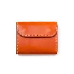 Opus Japan Mini Tri-Fold Wallet Orange