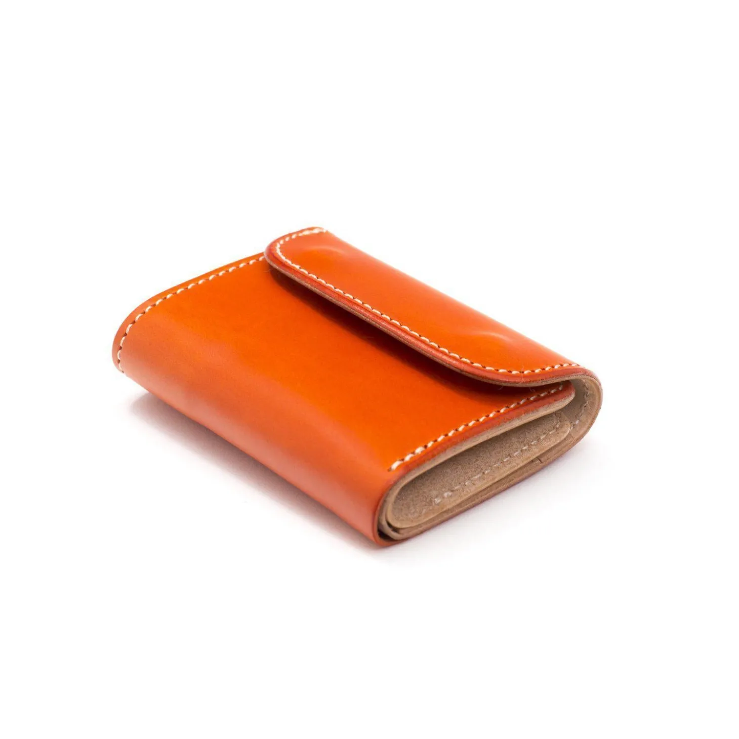Opus Japan Mini Tri-Fold Wallet Orange
