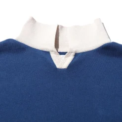 Orgueil Knit Polo Navy