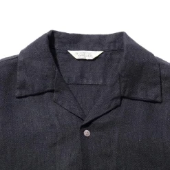 Orgueil Open Collar Shirt Black