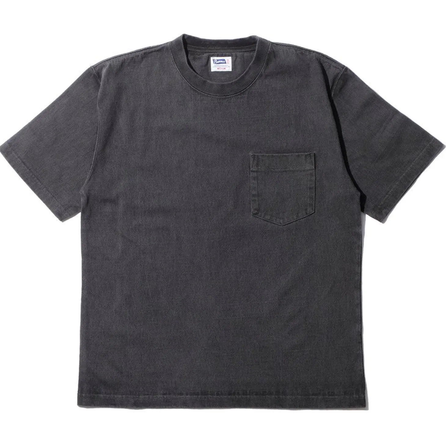 Pherrow's Heavyweight Pocket Tee Faded Black