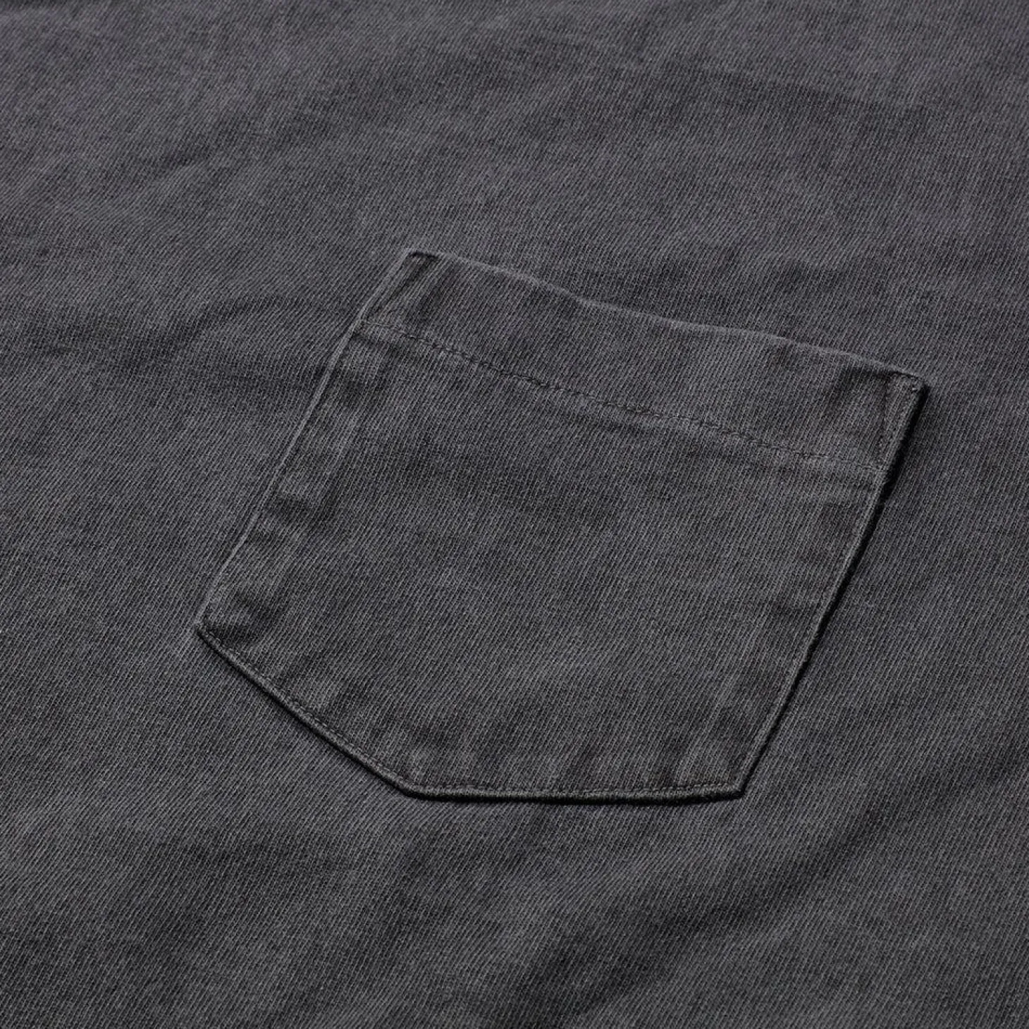 Pherrow's Heavyweight Pocket Tee Faded Black