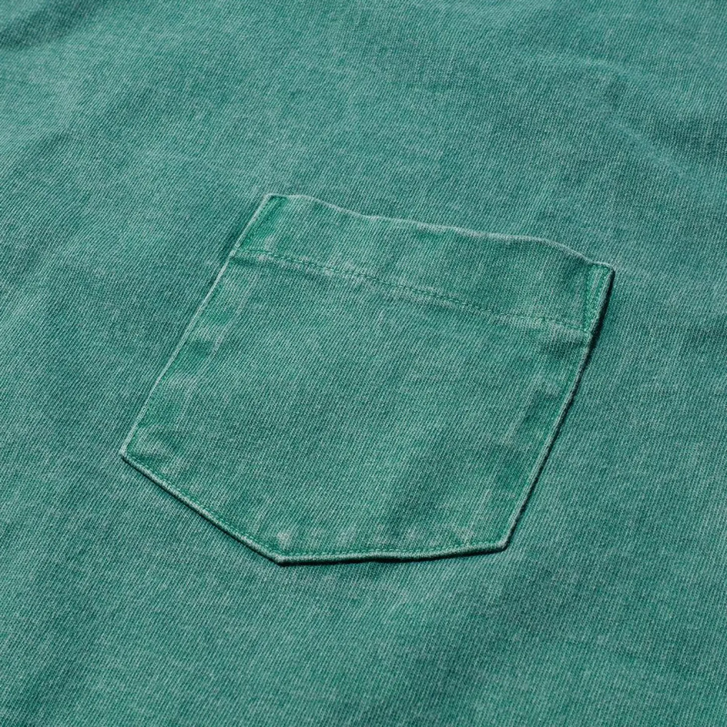 Pherrow's Heavyweight Pocket Tee Faded Green