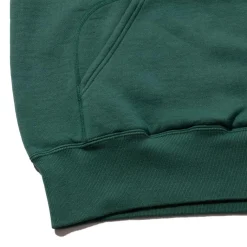 Pherrow's Loopwheel Hooded Sweatshirt Green