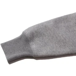 Pherrow's Loopwheel Hooded Sweatshirt Heather Grey