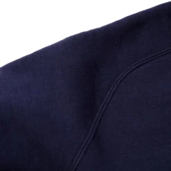 Pherrow's Loopwheel Hooded Sweatshirt Navy