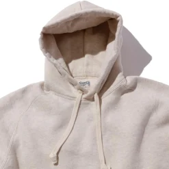 Pherrow's Loopwheel Hooded Sweatshirt Oatmeal