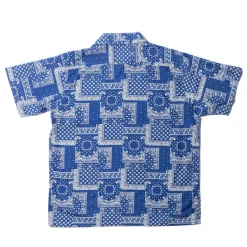 Pherrow's Open Collar Shirt Bandana Print