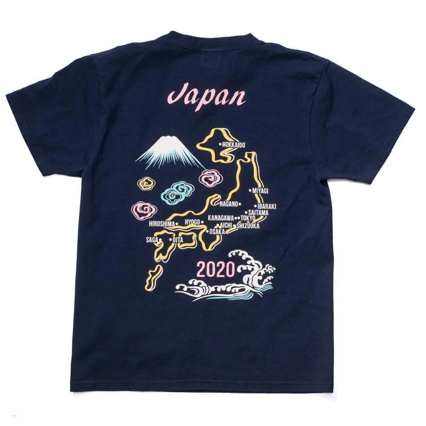 Pherrow's 20S-PT9 Japan 2020 T-shirt Navy