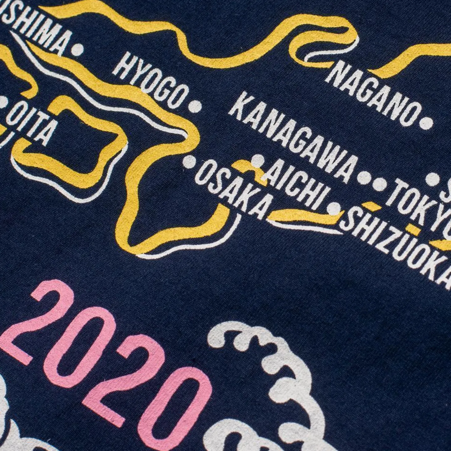 Pherrow's 20S-PT9 Japan 2020 T-shirt Navy