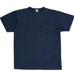 Pherrow's S/S Pocket T-shirt Navy