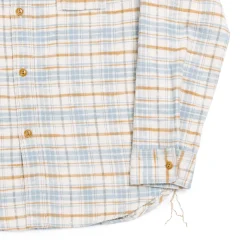 Pherrow's 24W-750 Check Work Shirt Beige