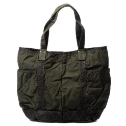 Porter Yoshida & Co Crag Tote Bag Khaki
