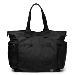 Porter Yoshida & Co Force 2Way Tote Bag Black