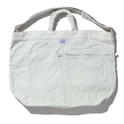 Porter Yoshida & Co Mile 2Way Tote Bag (L) White