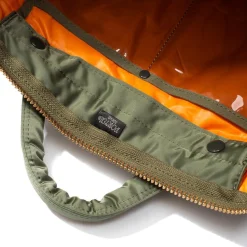 Porter Yoshida & Co Tanker Series 2Way Helmet Bag Sage Green