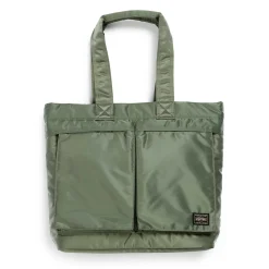 Porter Yoshida & Co Tanker Tote Bag Sage Green
