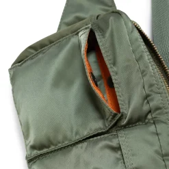 Porter Yoshida & Co Tanker Waist Bag Sage Green