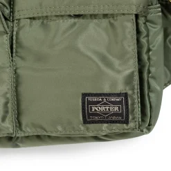 Porter Yoshida & Co Tanker Waist Bag Sage Green