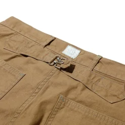 Post Overalls Army Pants Vintage Sateen Khaki