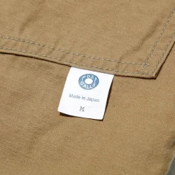 Post Overalls Army Pants Vintage Sateen Khaki