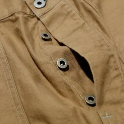 Post Overalls Army Pants Vintage Sateen Khaki