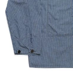 Post Overalls Army Shirt Indigo Check