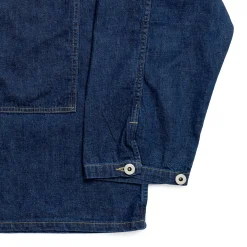 Post Overalls Army Shirt Blue Denim
