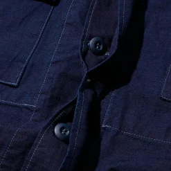 Post Overalls BDU-R Cotton Ripstop Jacket Indigo