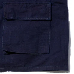 Post Overalls BDU-R Cotton Ripstop Jacket Indigo