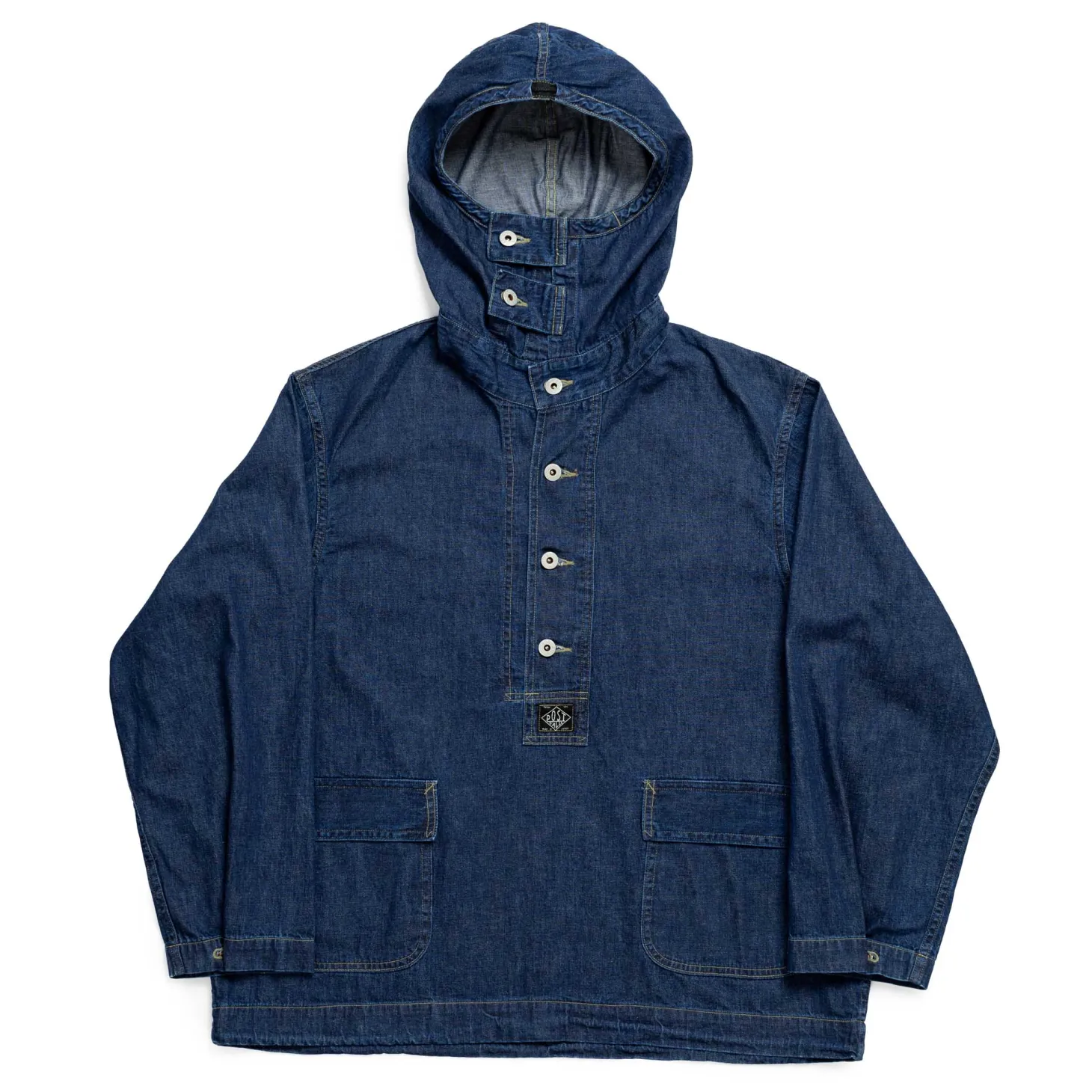 Post Overalls Navy Parka Indigo