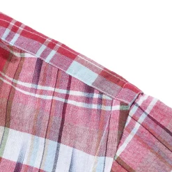 Post Overalls Neutra 3 Madras Shirt Red