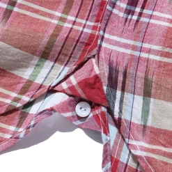 Post Overalls Neutra 3 Madras Shirt Red