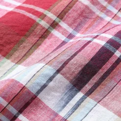 Post Overalls Neutra 3 Madras Shirt Red