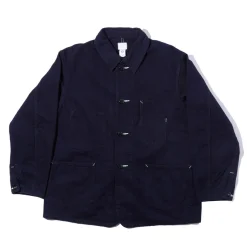 Post Overalls No.1 Jacket Flat Twill Indigo
