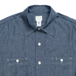 Post Overalls No.2 Shirt Classic Chambray Indigo
