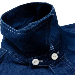 Post Overalls No.2 Shirt Cotton Cords Indigo