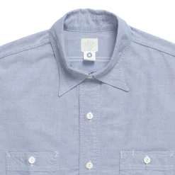 Post Overalls No.2 Shirt Good Oxford Blue