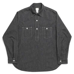 Post Overalls No.2 Shirt Grey Covert Salt & Pepper