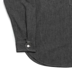 Post Overalls No.2 Shirt Grey Covert Salt & Pepper