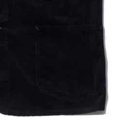 Post Overalls Post 44 Summer Corduroy Jacket Black