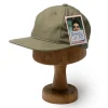 Poten Baseball Cap Poten Back Satin Baseball Cap Olive