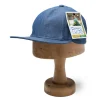 Poten Baseball Cap Poten Cotton/Linen Chambray Baseball Cap Navy