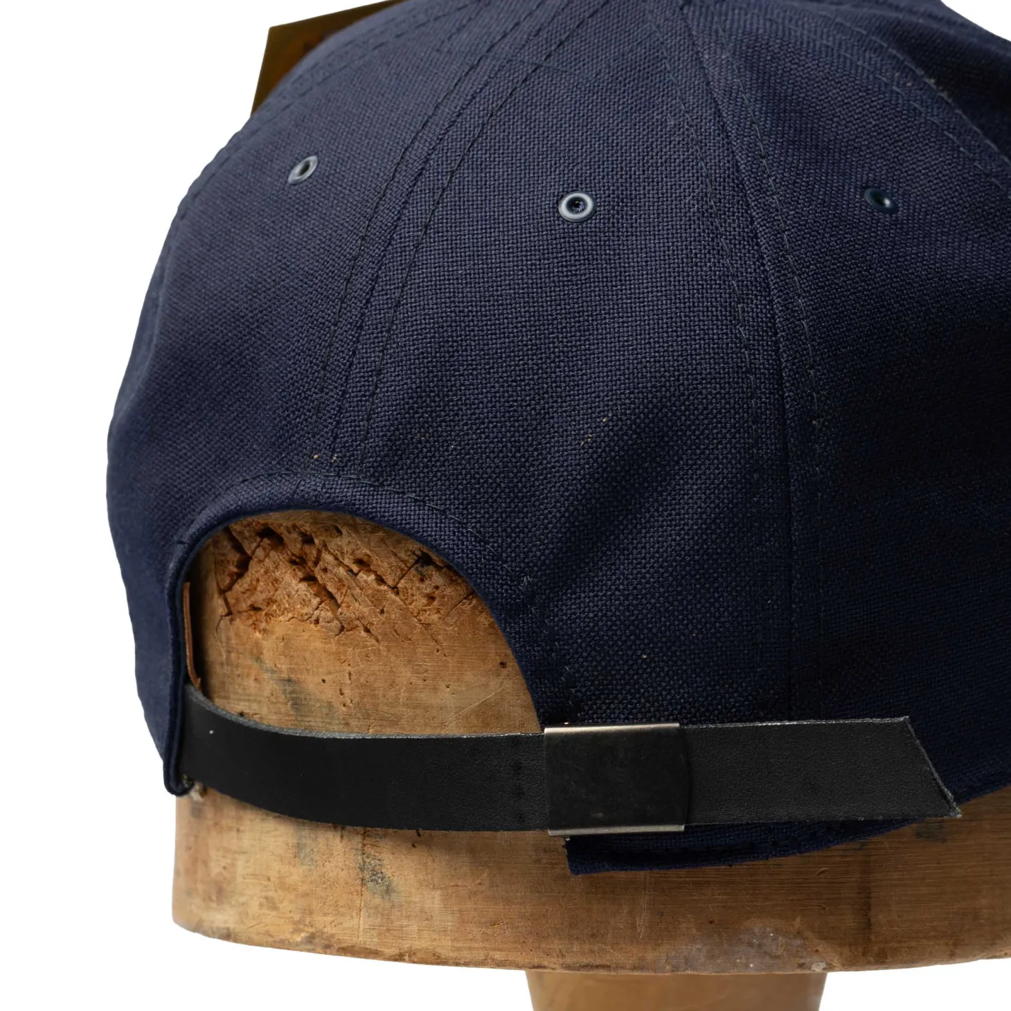 Poten Baseball Cap Poten Vintage Hopsack Baseball Cap Navy