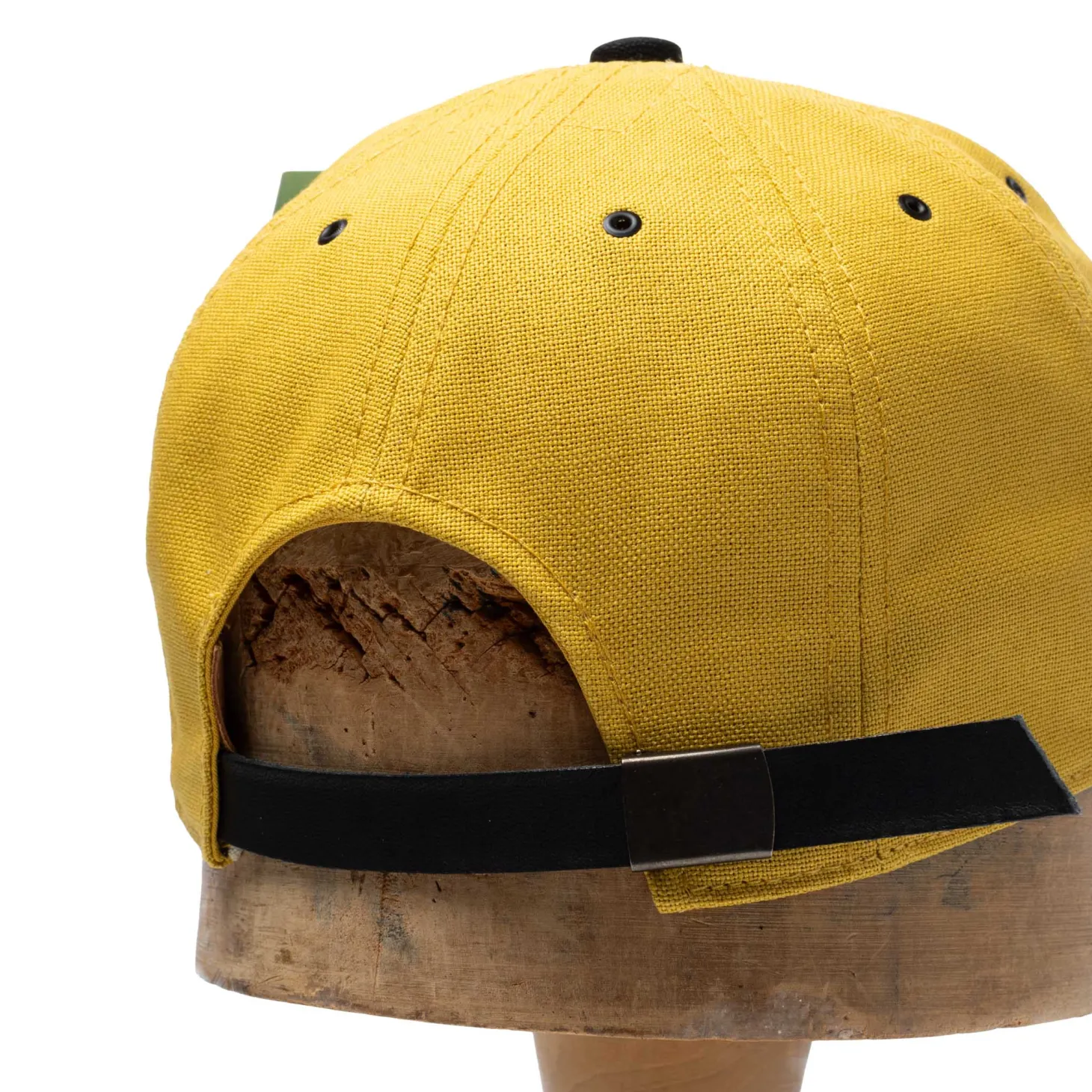 Poten Baseball Cap Poten Vintage Hopsack Baseball Cap Yellow